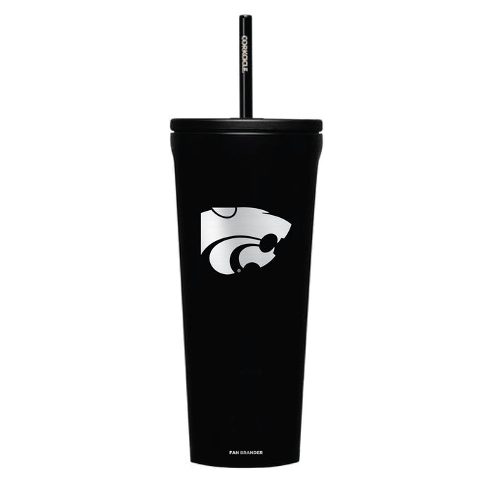 Corkcicle Cold Cup Triple Insulated Tumbler with Kansas State Wildcats Primary Logo