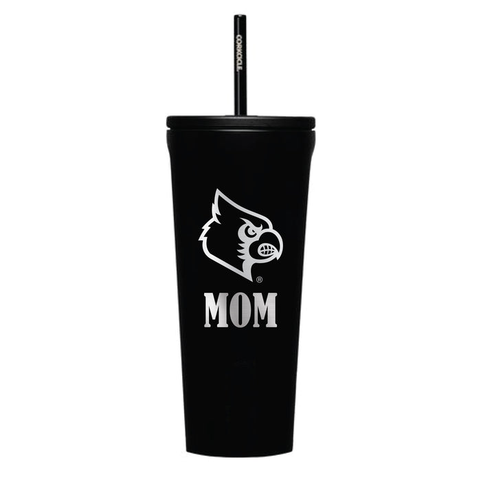 Corkcicle Cold Cup Triple Insulated Tumbler with Louisville Cardinals Mom Primary Logo