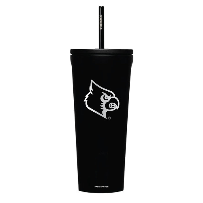 Corkcicle Cold Cup Triple Insulated Tumbler with Louisville Cardinals Primary Logo
