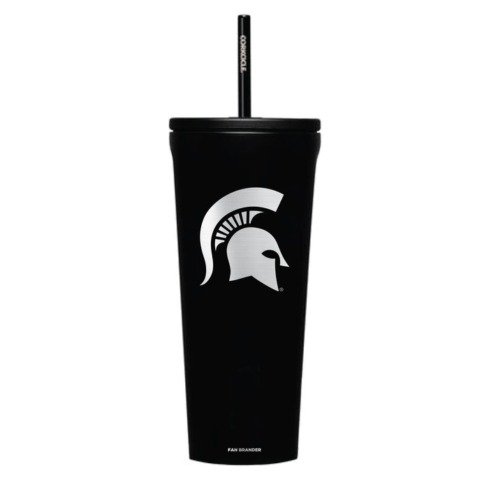 Corkcicle Cold Cup Triple Insulated Tumbler with Michigan State Spartans Primary Logo