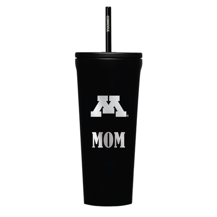 Corkcicle Cold Cup Triple Insulated Tumbler with Minnesota Golden Gophers Mom Primary Logo