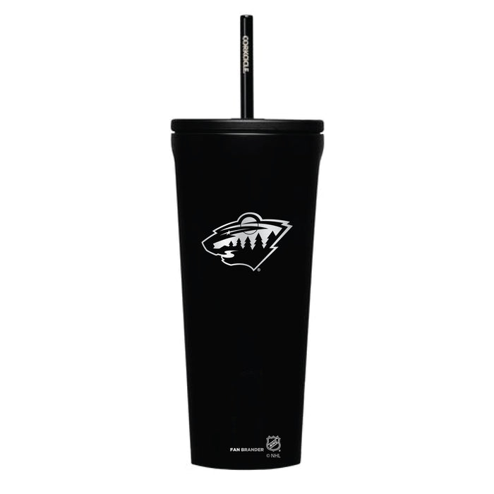 Corkcicle Cold Cup Triple Insulated Tumbler with Minnesota Wild Primary Logo