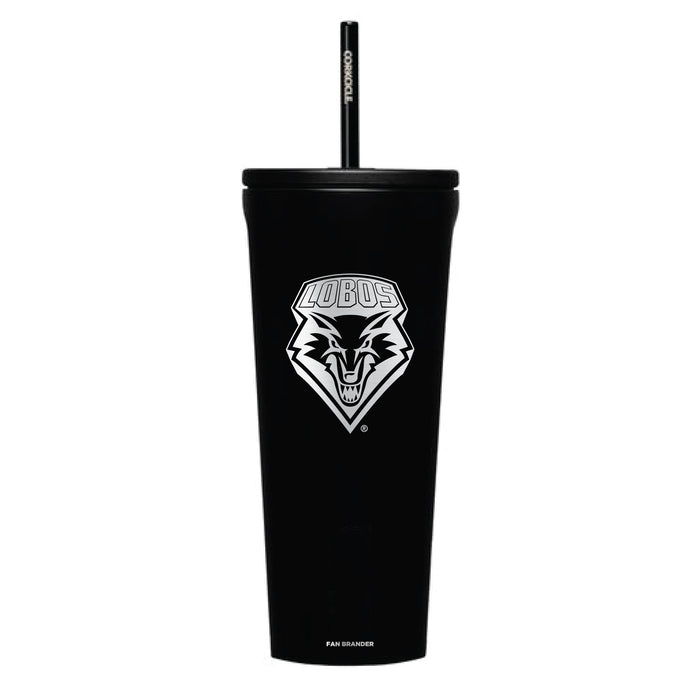 Corkcicle Cold Cup Triple Insulated Tumbler with New Mexico Lobos Primary Logo
