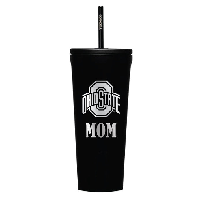 Corkcicle Cold Cup Triple Insulated Tumbler with Ohio State Buckeyes Mom Primary Logo