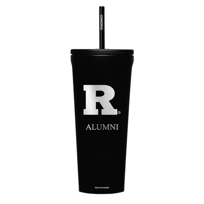 Corkcicle Cold Cup Triple Insulated Tumbler with Rutgers Scarlet Knights Alumni Primary Logo