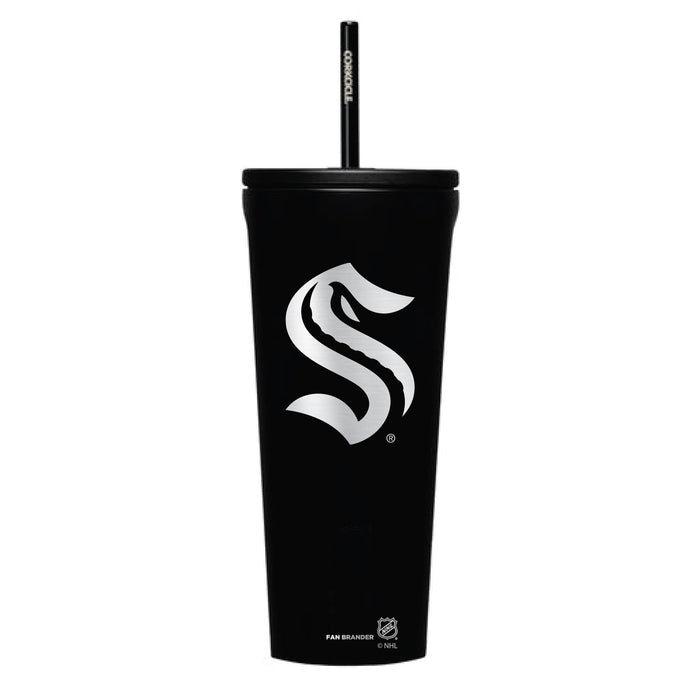 Corkcicle Cold Cup Triple Insulated Tumbler with Seattle Kraken Primary Logo