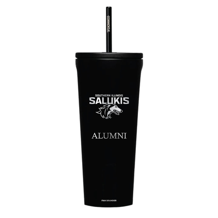Corkcicle Cold Cup Triple Insulated Tumbler with Southern Illinois Salukis Alumni Primary Logo