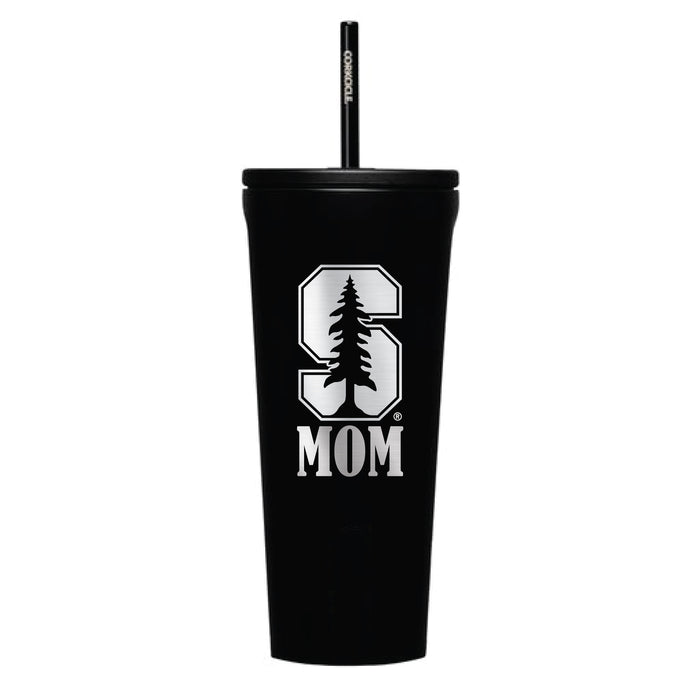 Corkcicle Cold Cup Triple Insulated Tumbler with Stanford Cardinal Mom Primary Logo