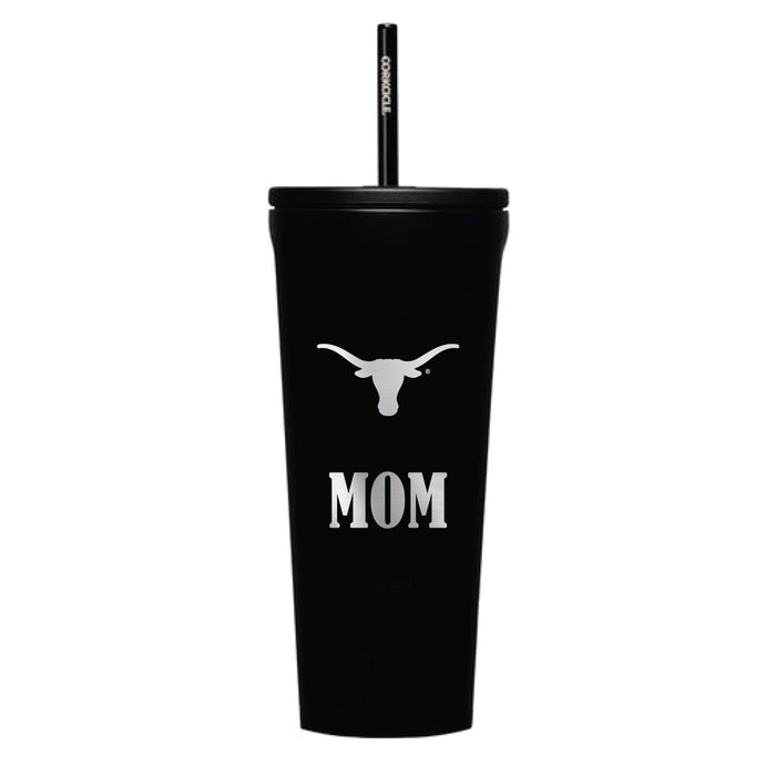 Corkcicle Cold Cup Triple Insulated Tumbler with Texas Longhorns  Mom Primary Logo