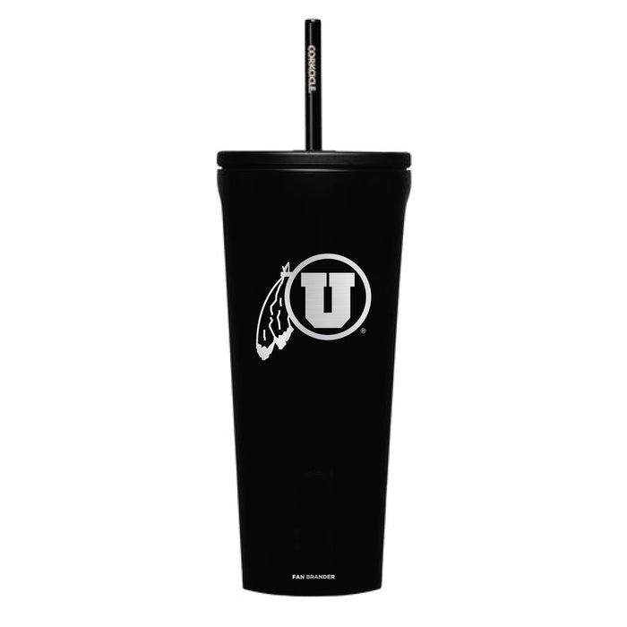 Corkcicle Cold Cup Triple Insulated Tumbler with Utah Utes Primary Logo