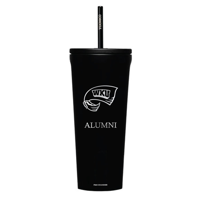 Corkcicle Cold Cup Triple Insulated Tumbler with Western Kentucky Hilltoppers Alumni Primary Logo