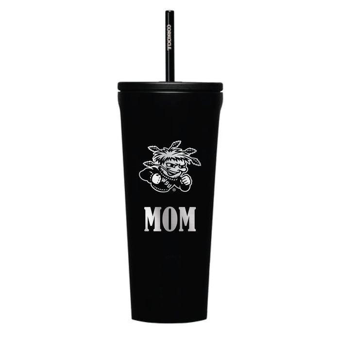 Corkcicle Cold Cup Triple Insulated Tumbler with Wichita State Shockers Mom Primary Logo