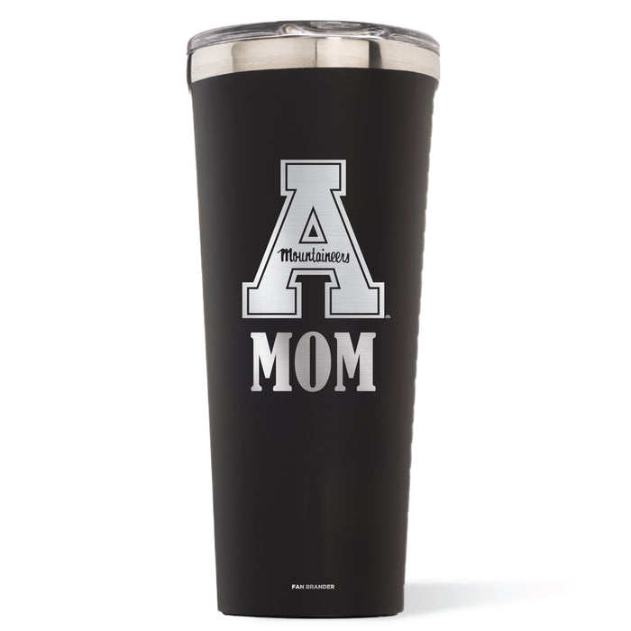 Triple Insulated Corkcicle Tumbler with Appalachian State Mountaineers Mom Primary Logo