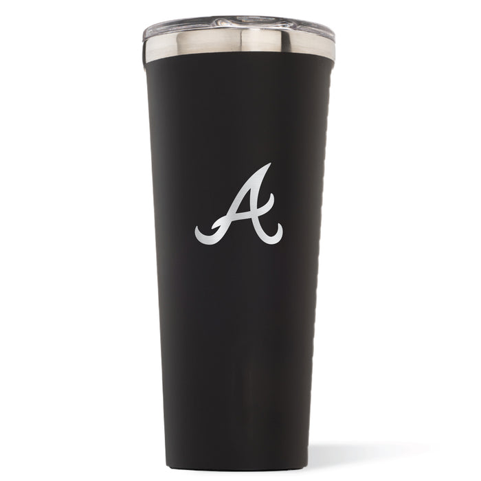 Triple Insulated Corkcicle Tumbler with Atlanta Braves Primary Logo