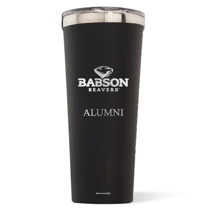 Triple Insulated Corkcicle Tumbler with Babson University Mom Primary Logo