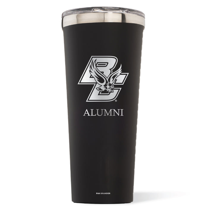 Triple Insulated Corkcicle Tumbler with Boston College Eagles Mom Primary Logo