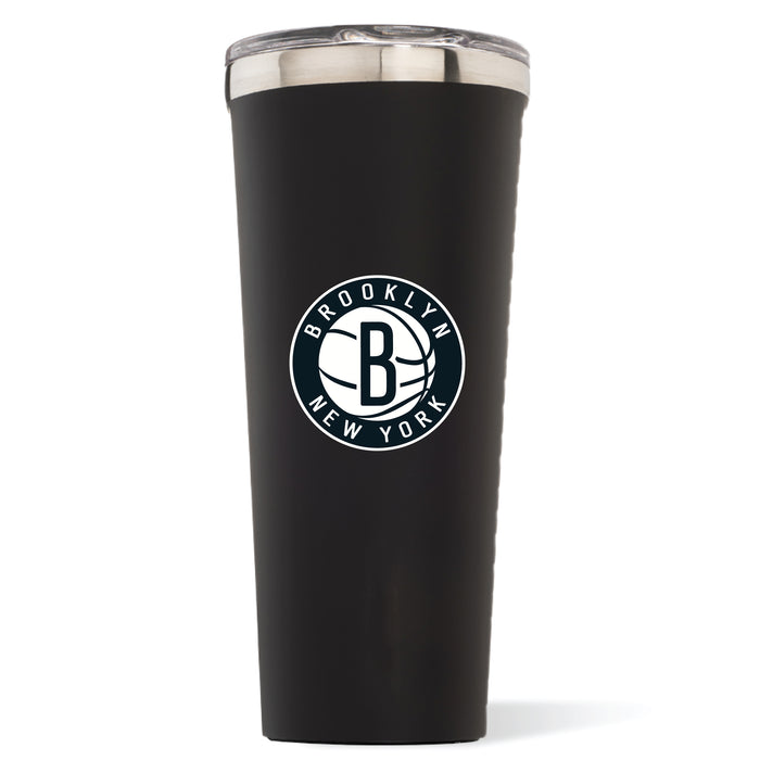 Triple Insulated Corkcicle Tumbler with Brooklyn Nets Secondary Logo