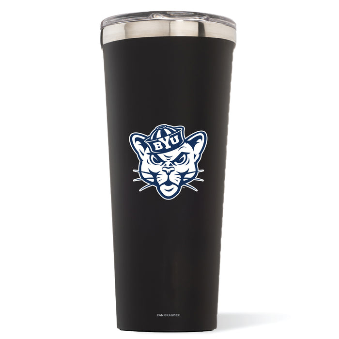 Triple Insulated Corkcicle Tumbler with Brigham Young Cougars Secondary Logo