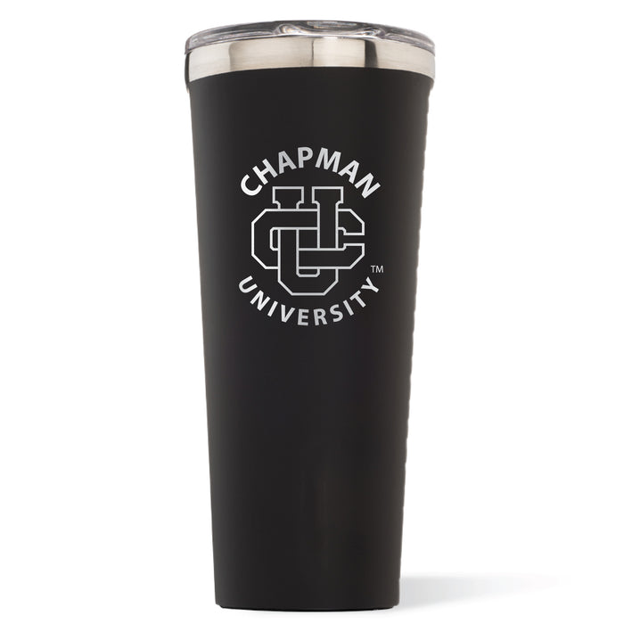 Triple Insulated Corkcicle Tumbler with Chapman Univ Panthers Primary Logo