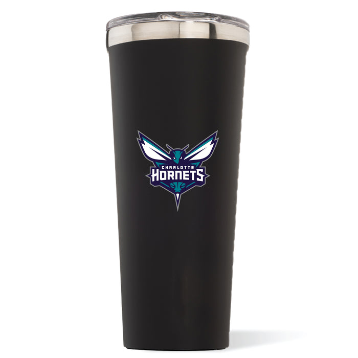 Triple Insulated Corkcicle Tumbler with Charlotte Hornets Primary Logo