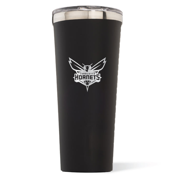 Triple Insulated Corkcicle Tumbler with Charlotte Hornets Primary Logo