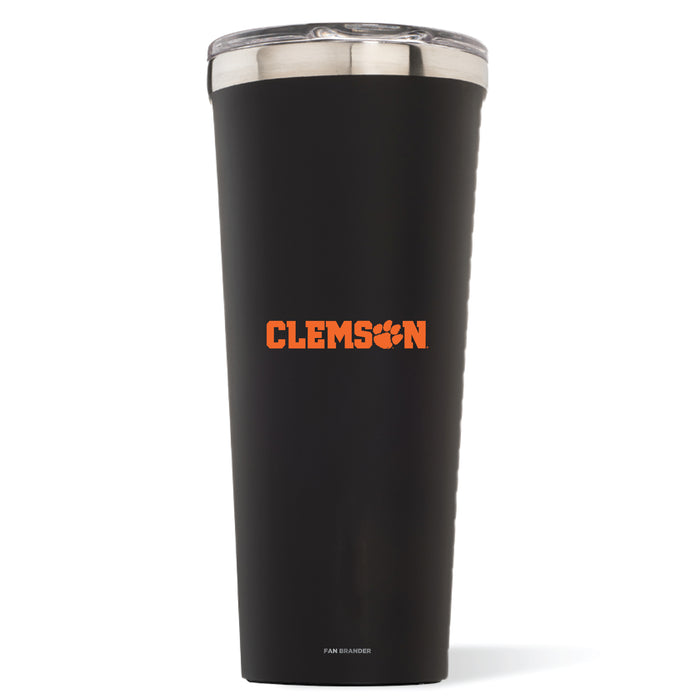 Triple Insulated Corkcicle Tumbler with Clemson Tigers Secondary Logo