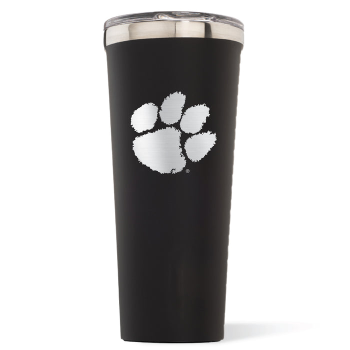 Triple Insulated Corkcicle Tumbler with Clemson Tigers Primary Logo