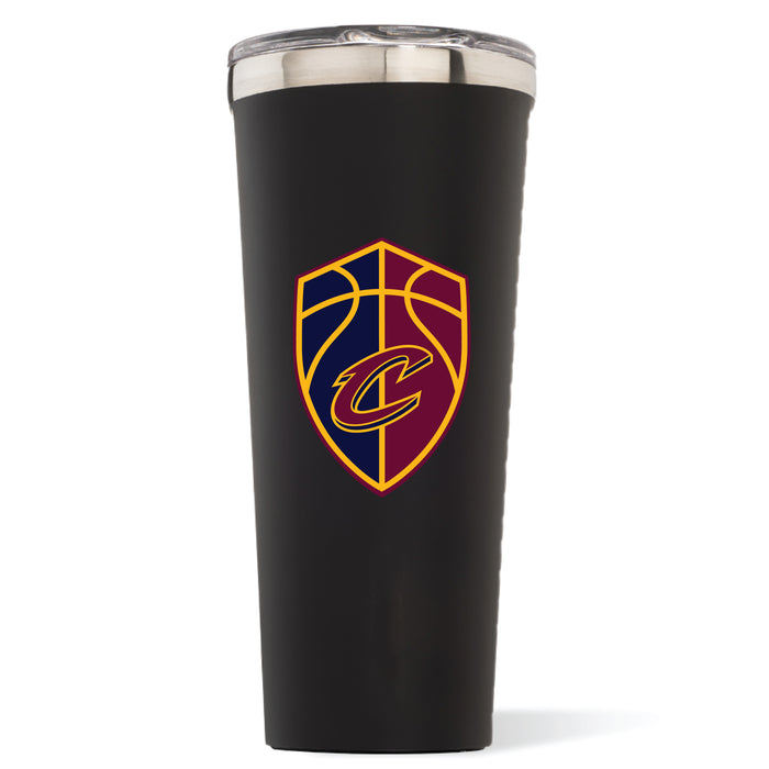 Triple Insulated Corkcicle Tumbler with Cleveland Cavaliers Secondary Logo