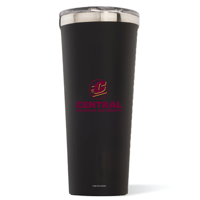 Triple Insulated Corkcicle Tumbler with Central Michigan Chippewas Secondary Logo