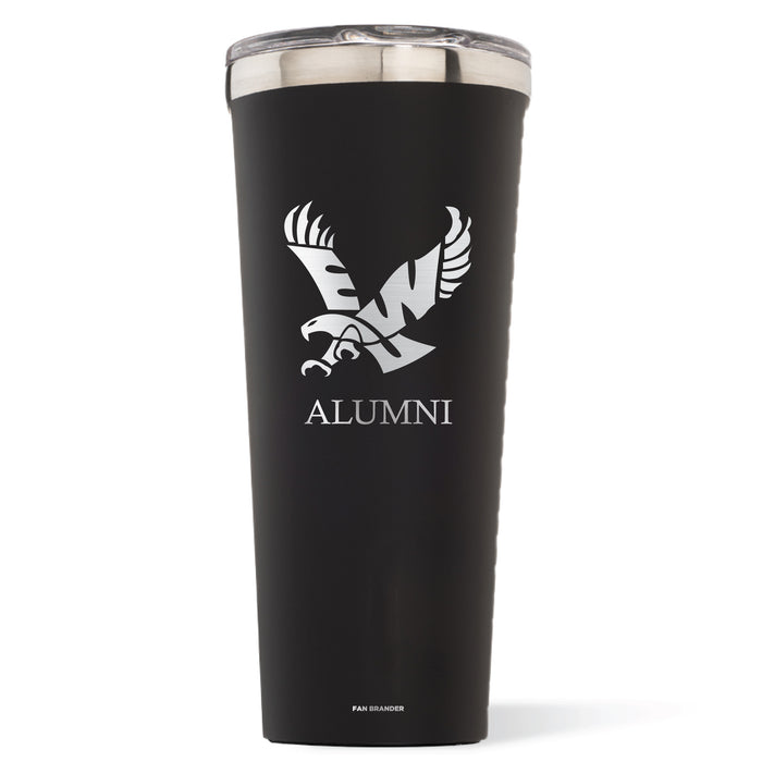 Triple Insulated Corkcicle Tumbler with Eastern Washington Eagles Mom Primary Logo