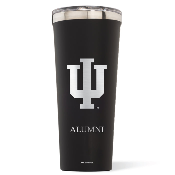 Triple Insulated Corkcicle Tumbler with Indiana Hoosiers Mom Primary Logo