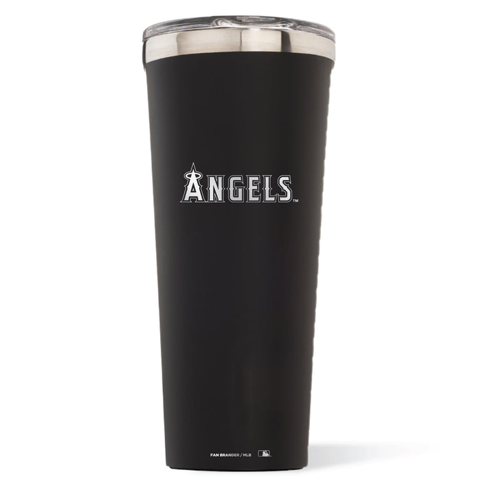 Triple Insulated Corkcicle Tumbler with Los Angeles Angels Etched Secondary Logo