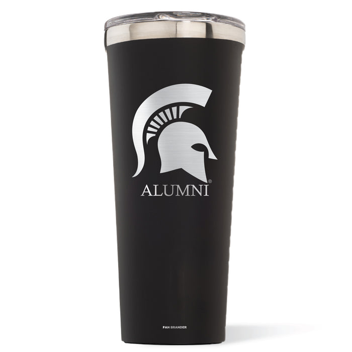 Triple Insulated Corkcicle Tumbler with Michigan State Spartans Alumni Primary Logo