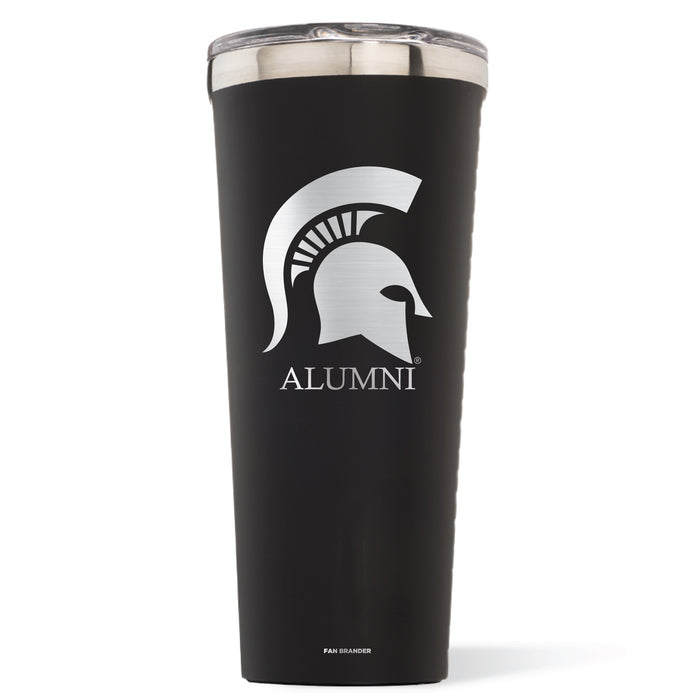 Triple Insulated Corkcicle Tumbler with Michigan State Spartans Mom Primary Logo