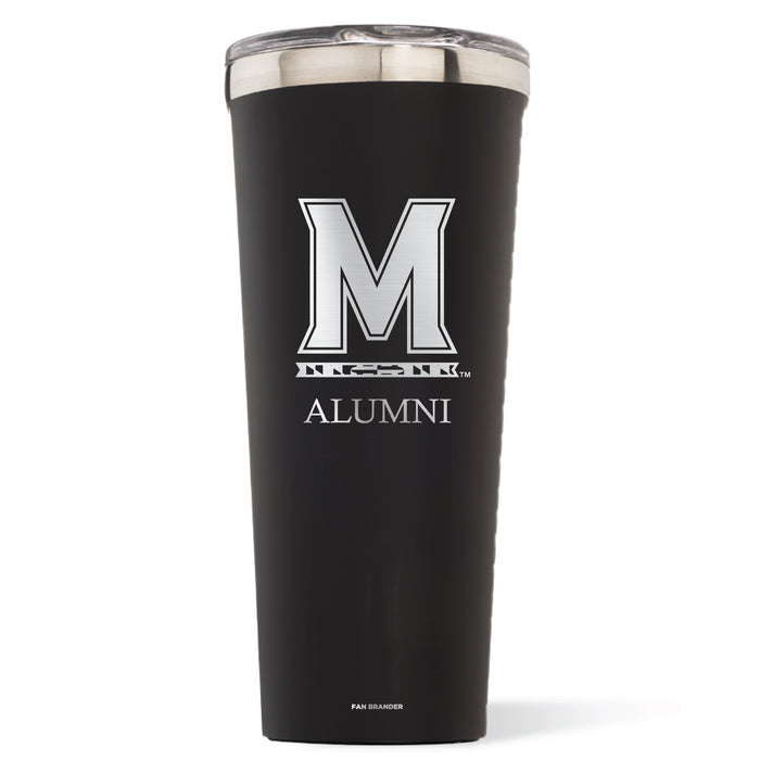 Triple Insulated Corkcicle Tumbler with Maryland Terrapins Alumni Primary Logo
