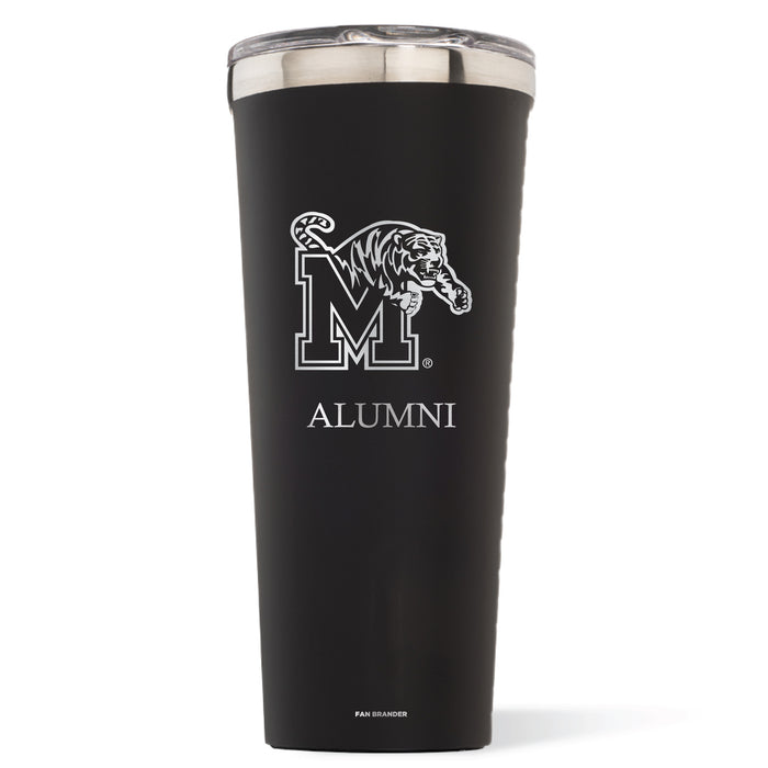 Triple Insulated Corkcicle Tumbler with Memphis Tigers Mom Primary Logo