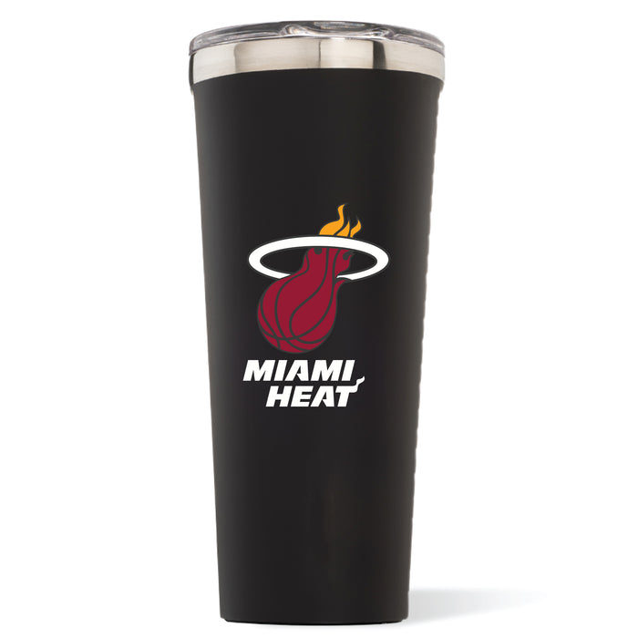 Triple Insulated Corkcicle Tumbler with Miami Heat Primary Logo