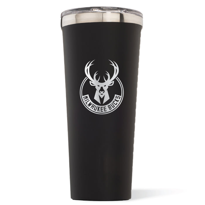 Triple Insulated Corkcicle Tumbler with Milwaukee Bucks Primary Logo