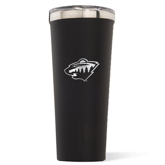 Triple Insulated Corkcicle Tumbler with Minnesota Wild Primary Logo