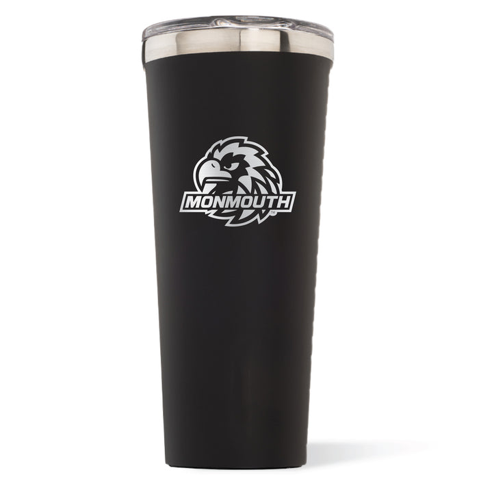 Triple Insulated Corkcicle Tumbler with Monmouth Hawks Primary Logo