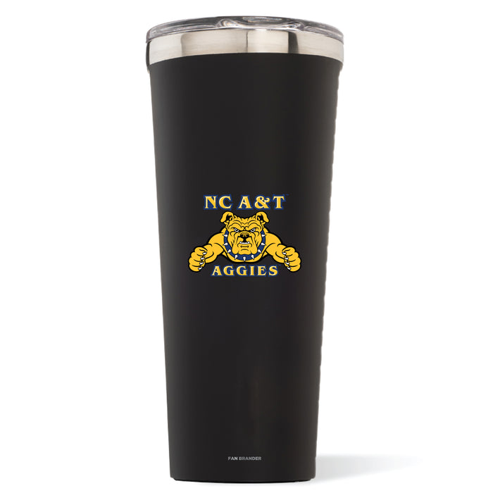 Triple Insulated Corkcicle Tumbler with North Carolina A&T Aggies Primary Logo
