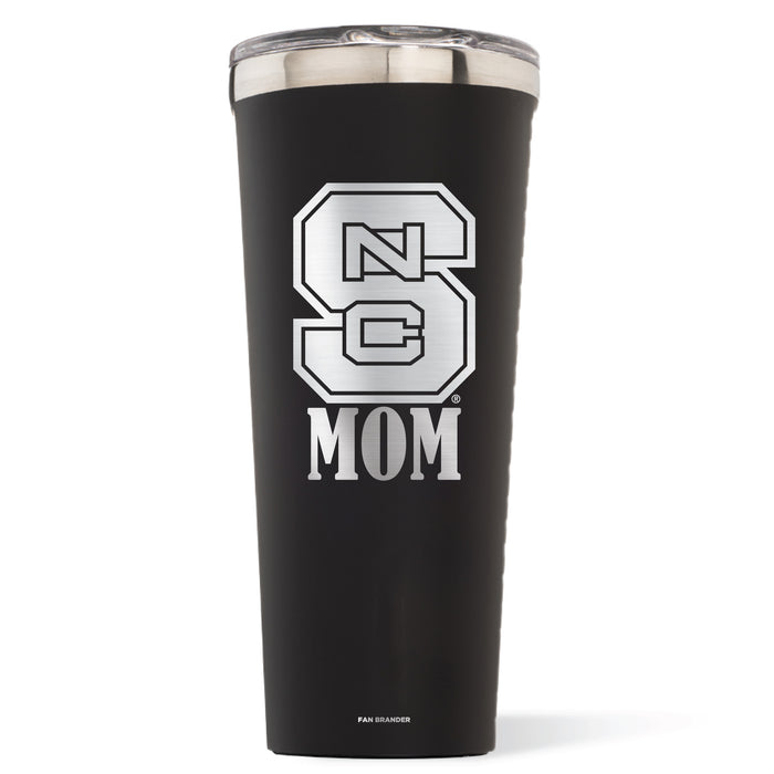 Triple Insulated Corkcicle Tumbler with NC State Wolfpack Mom Primary Logo