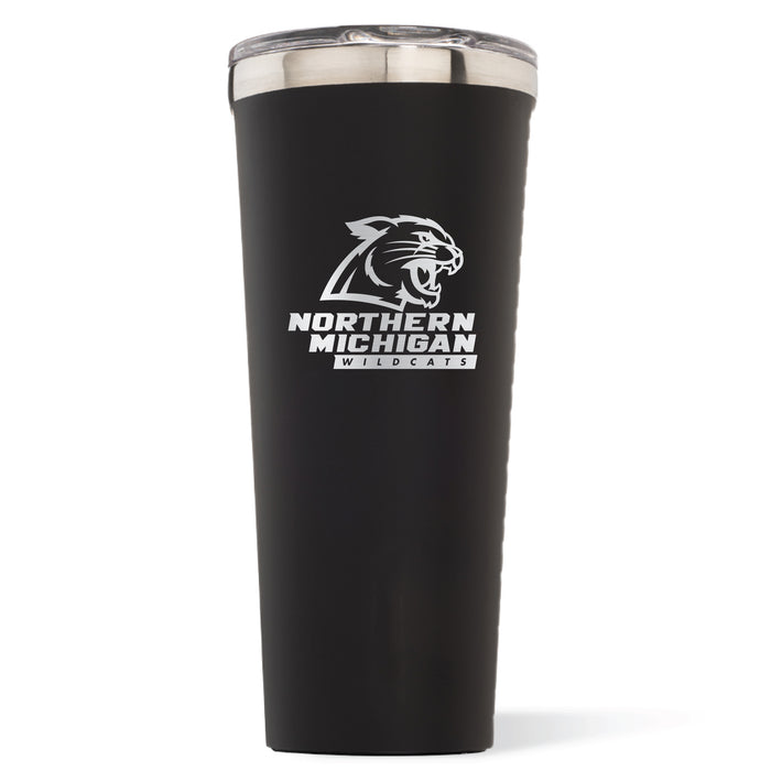 Triple Insulated Corkcicle Tumbler with Northern Michigan University Wildcats Primary Logo