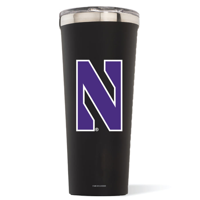 Triple Insulated Corkcicle Tumbler with Northwestern Wildcats Primary Logo