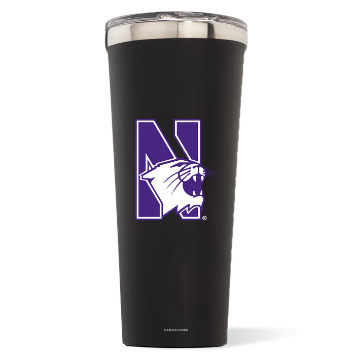 Triple Insulated Corkcicle Tumbler with Northwestern Wildcats Secondary Logo