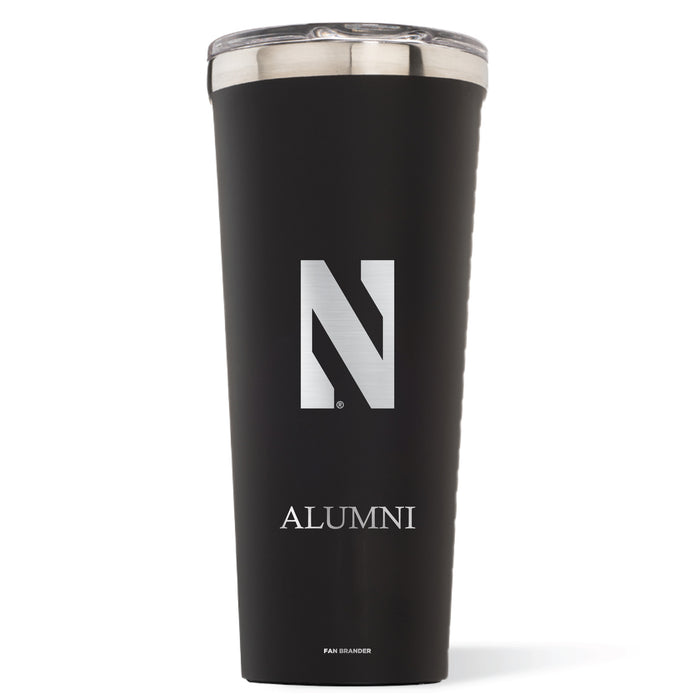 Triple Insulated Corkcicle Tumbler with Northwestern Wildcats Alumni Primary Logo