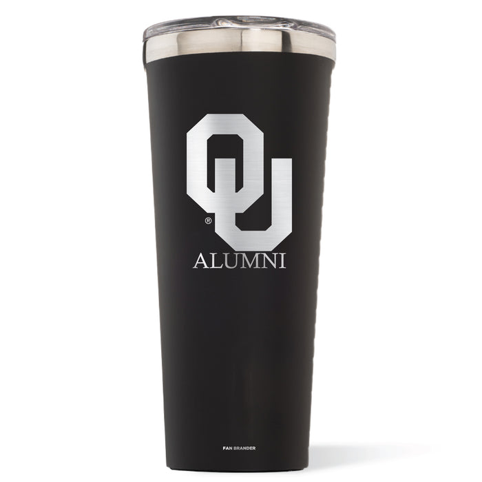 Triple Insulated Corkcicle Tumbler with Oklahoma Sooners Mom Primary Logo