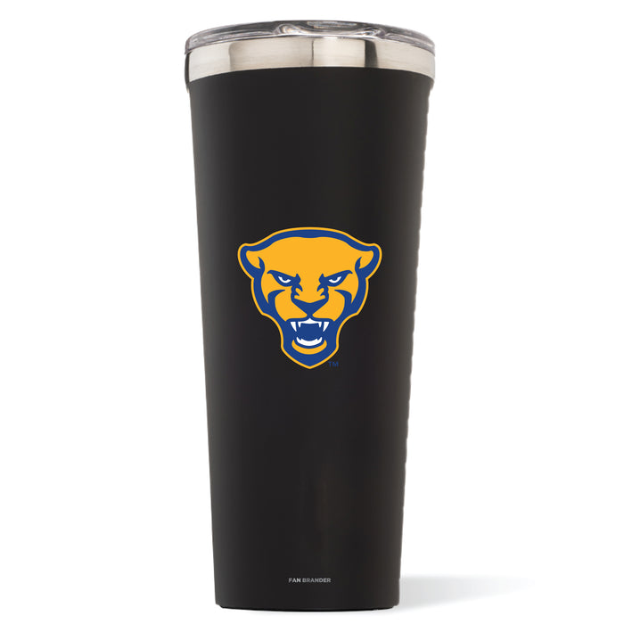 Triple Insulated Corkcicle Tumbler with Pittsburgh Panthers Secondary Logo