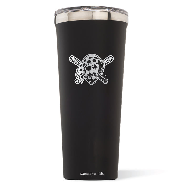 Triple Insulated Corkcicle Tumbler with Pittsburgh Pirates Etched Secondary Logo