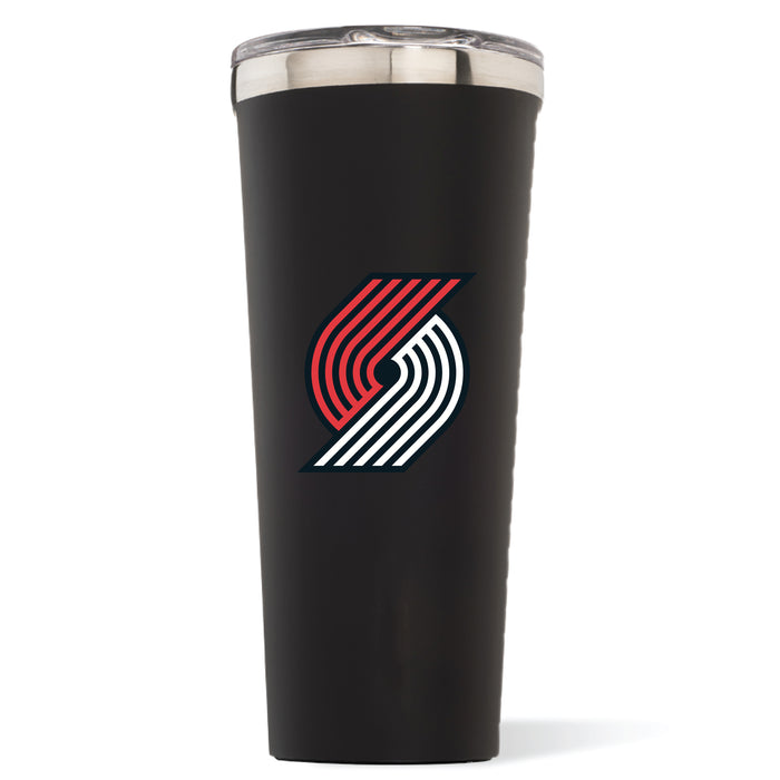 Triple Insulated Corkcicle Tumbler with Portland Trailblazers Primary Logo